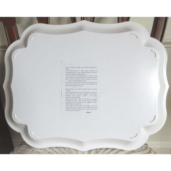 VIVENZI Italian Tray Nautical Beach Starfish Shells Ropes Made In Italy New - Picture 4 of 6